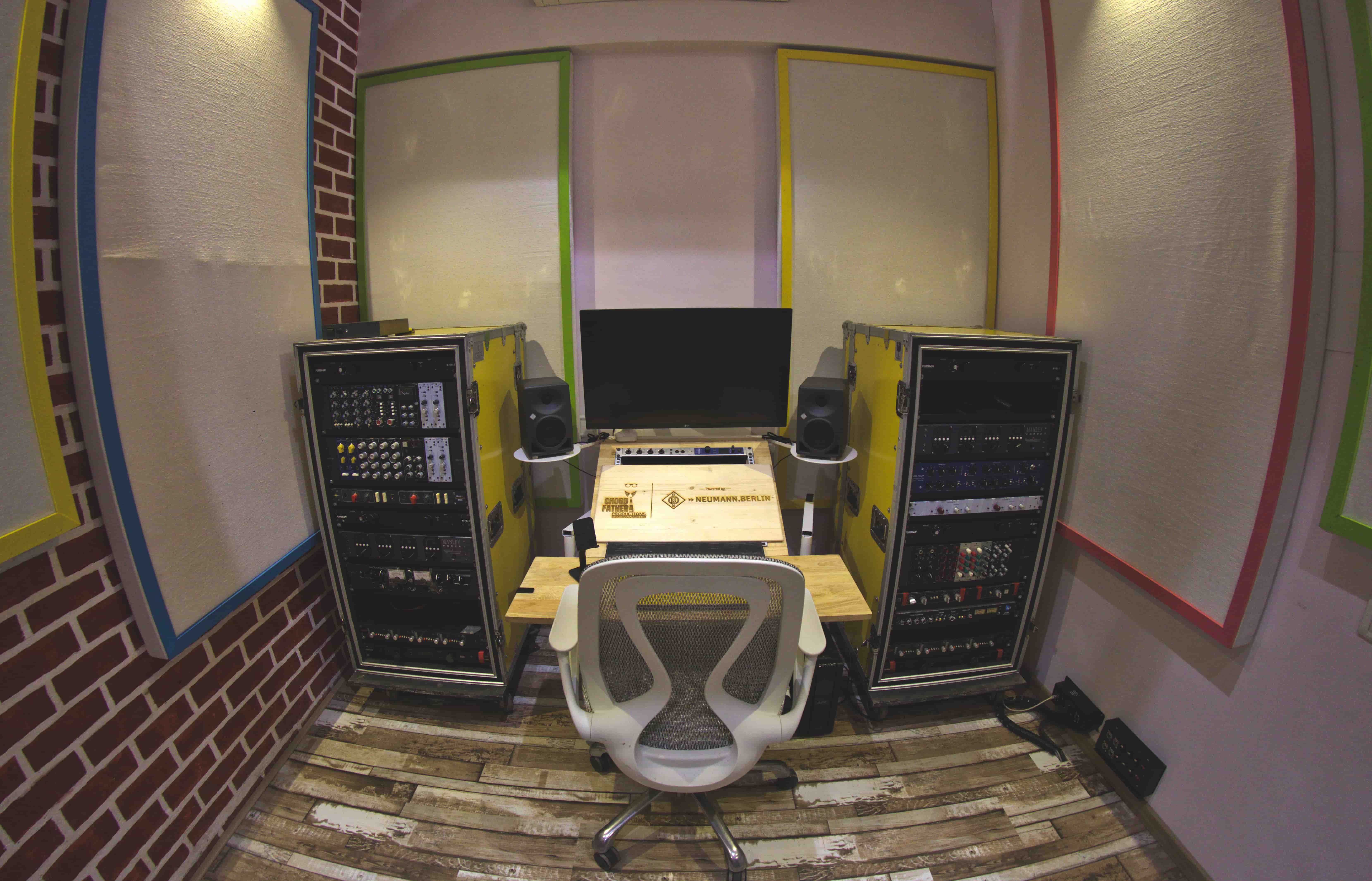 Chordfather Production's third room to be enabled with Neumann KH 120 Speakers
