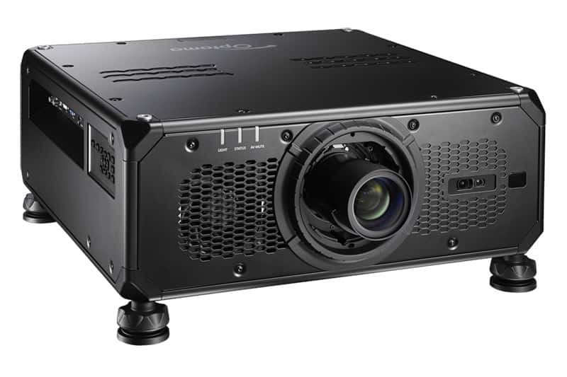 The Optoma Ultra Bright Series projectors with Eight Interchangeable Lenses for flexible installations